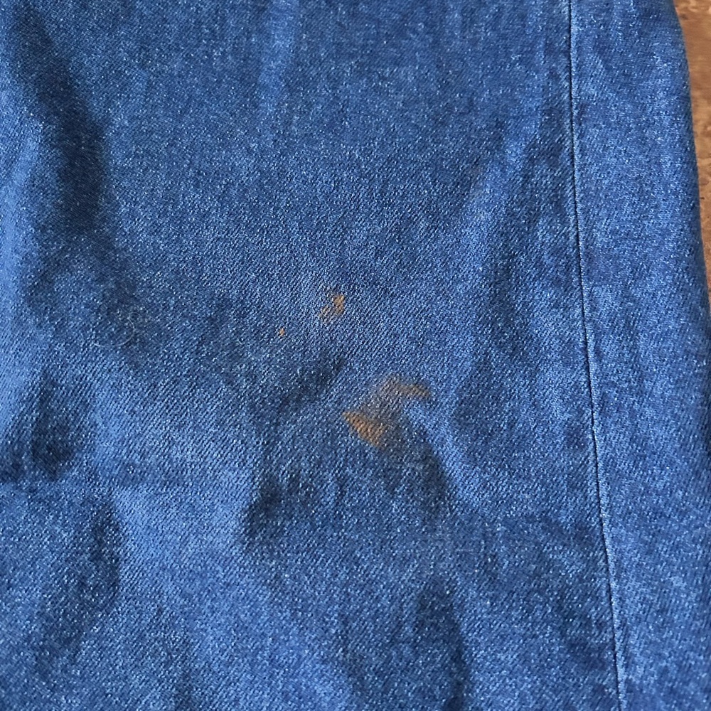 Zara Dark Blue Flare Jeans - Picture 11 of 11